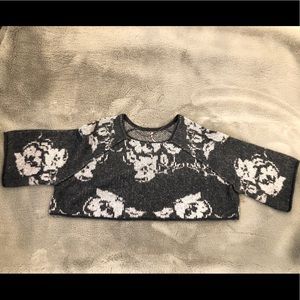 Free People Cropped Sweater